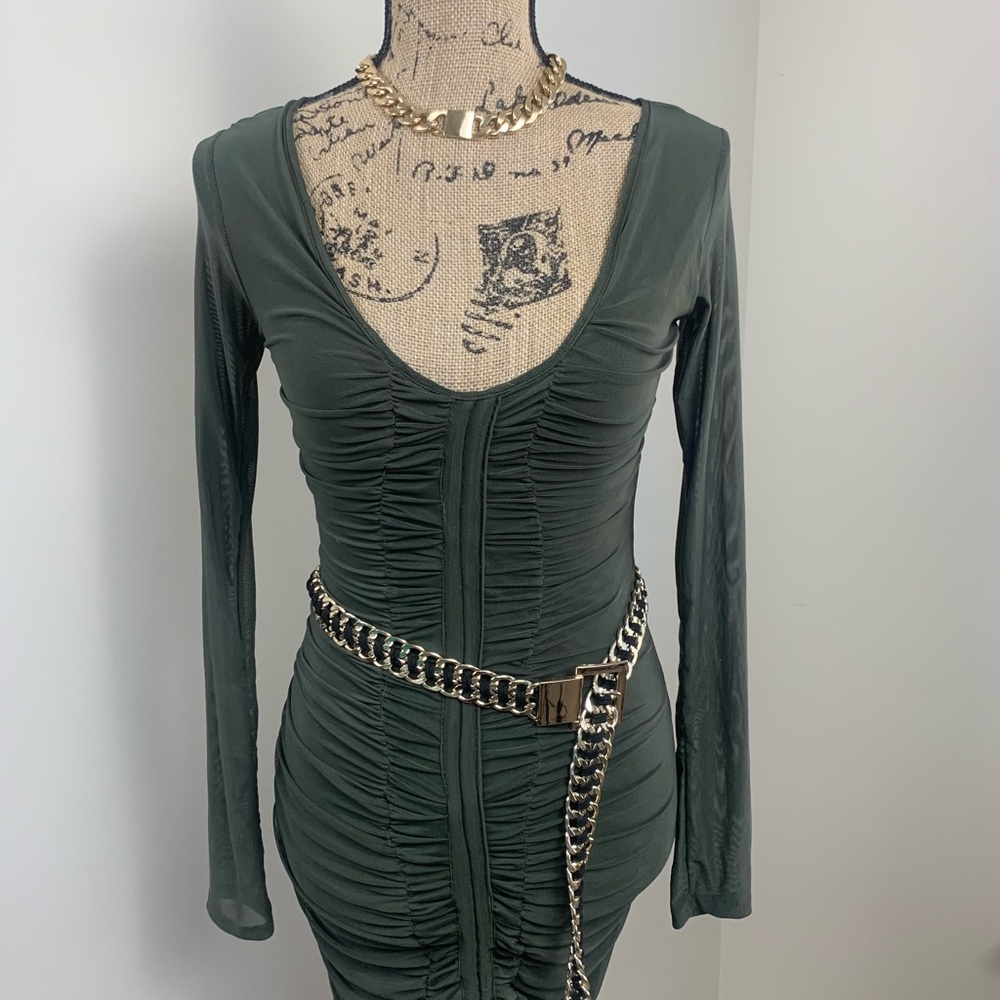 ‼️SOLD‼️Olive Dress
